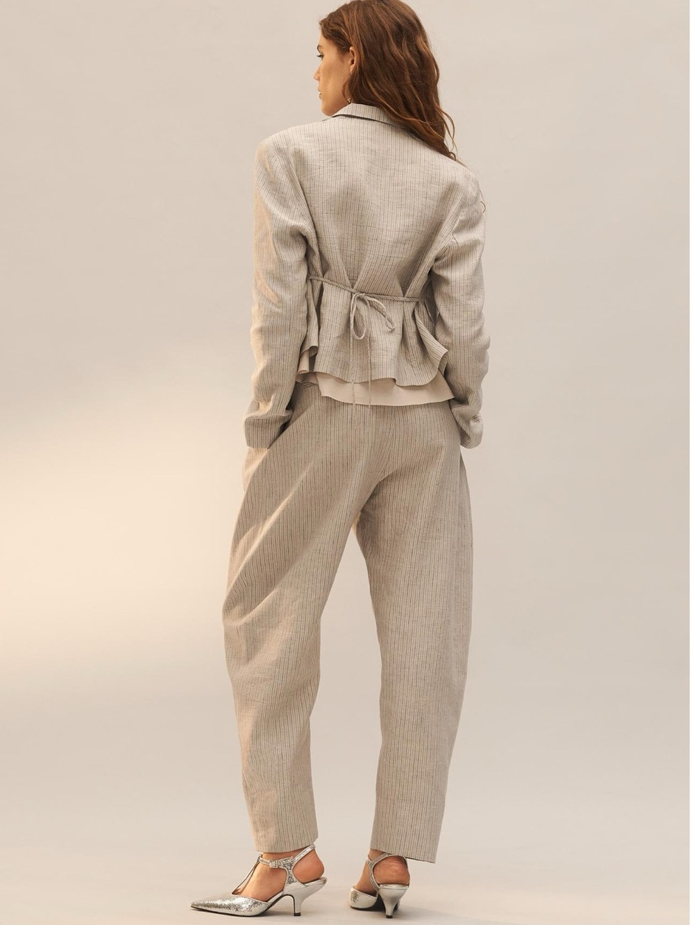 Zara Studio 2026
LIMITED EDITION LINEN BLEND STRIPED PANTS - Picture 3 of 15